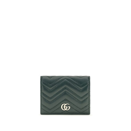 Gucci GG Marmont Bicolor Calf Leather Wallet