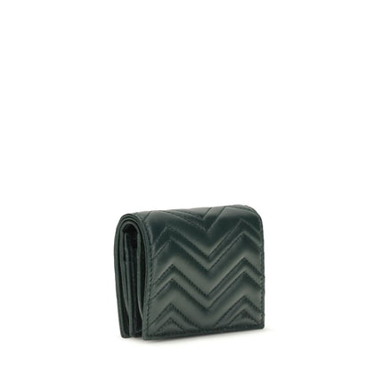 Gucci GG Marmont Bicolor Calf Leather Wallet
