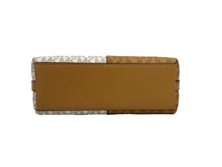 Michael Kors Jet Set - Petit sac bandoulière bicolore à logo