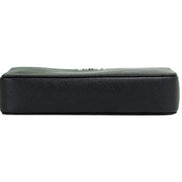 Borsa a tracolla Michael Kors Jet Set grande in pelle Saffiano nera East West