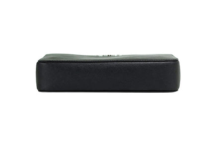 Borsa a tracolla Michael Kors Jet Set grande in pelle Saffiano nera East West