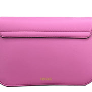 Borsa a tracolla Versace La Medusa in pelle rosa