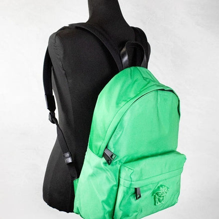 Versace Green Medusa Nylon Backpack