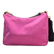 Sac bandoulière Versace Small Dahlia en nylon avec pendentif Medusa