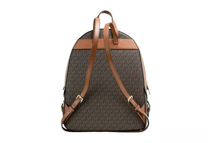Sac à dos/besace épaule Michael Kors Jaycee grand, en toile enduite à imprimé signature marron