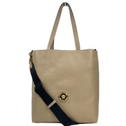 Borsa tote grande Versace Medusa in pelle con pochette