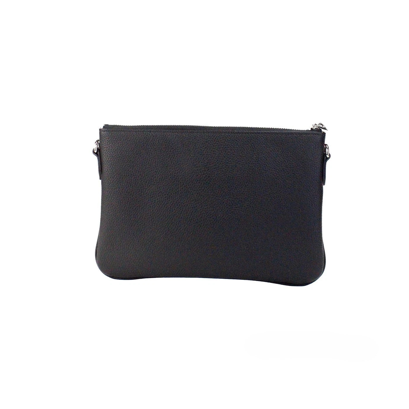 Sac bandoulière pochette en cuir noir Monogram Peyton Burberry