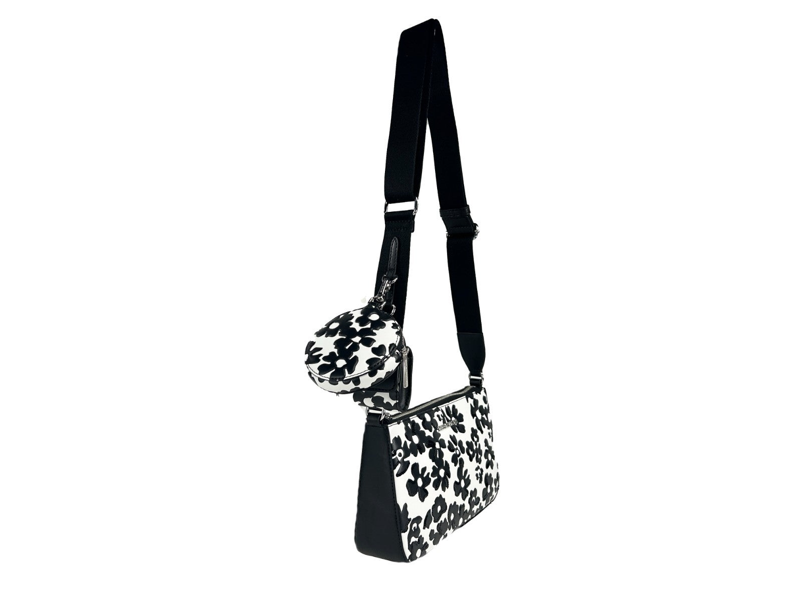 Sac à main Michael Kors Floral Crossbody Tech Attachment