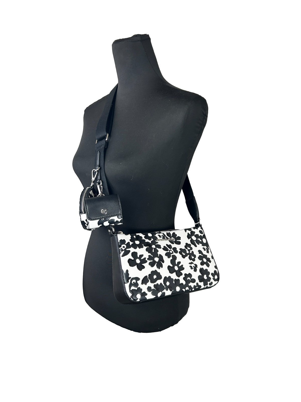 Sac à main Michael Kors Floral Crossbody Tech Attachment