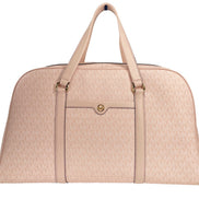 Borsa da viaggio Michael Kors Travel extra large, in PVC, con cerniera superiore, modello weekender