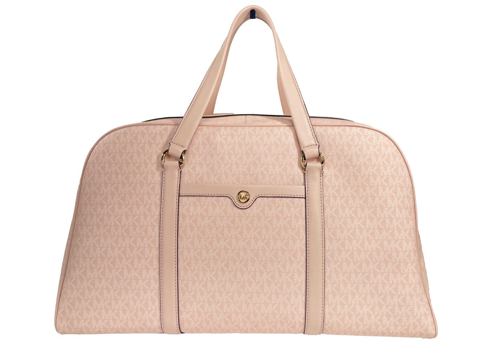 Borsa da viaggio Michael Kors Travel extra large, in PVC, con cerniera superiore, modello weekender