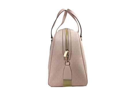 Borsa da viaggio Michael Kors Travel extra large, in PVC, con cerniera superiore, modello weekender