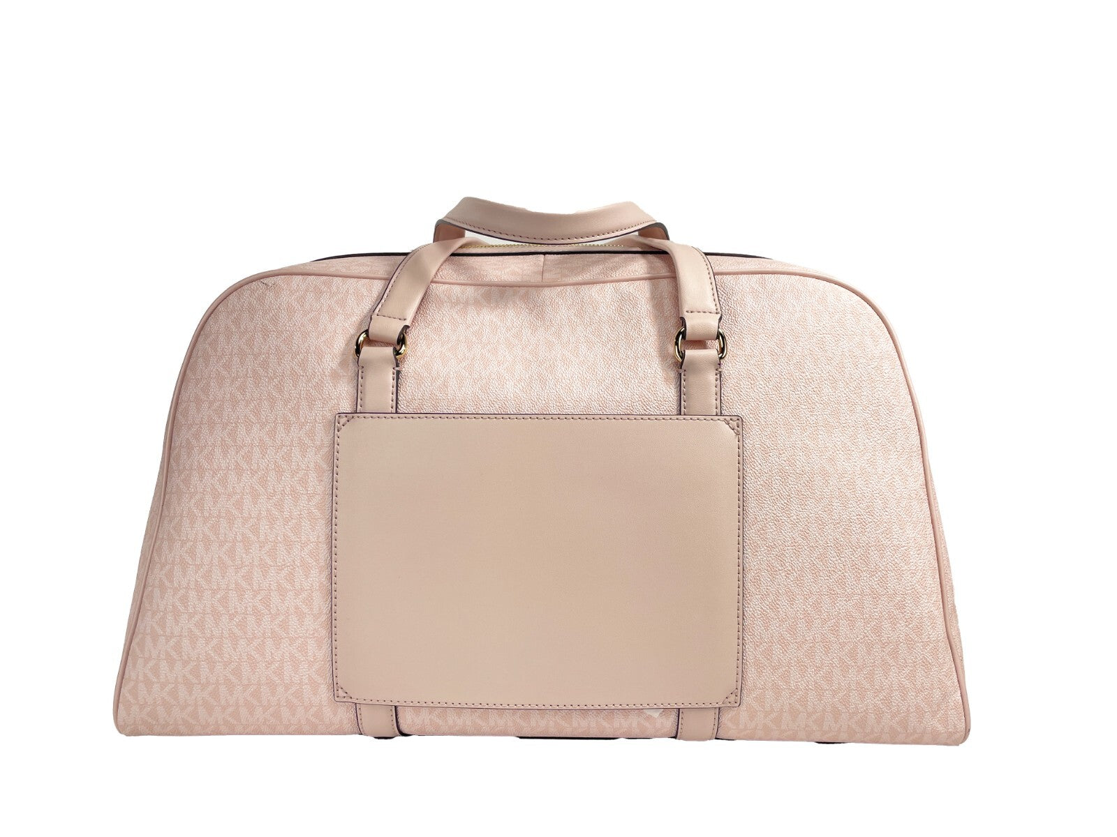 Borsa da viaggio Michael Kors Travel extra large, in PVC, con cerniera superiore, modello weekender
