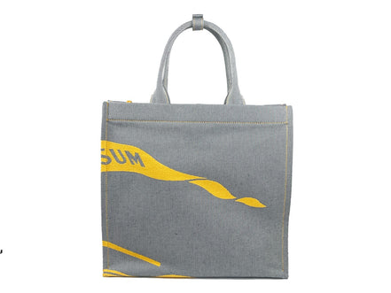 Borsa tote Burberry EKD in tela con portamonete