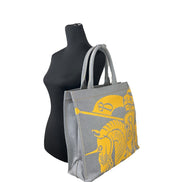 Borsa tote Burberry EKD in tela con portamonete