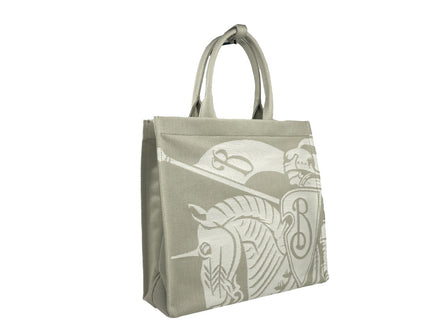 Sac cabas Burberry EKD en toile avec porte-monnaie
