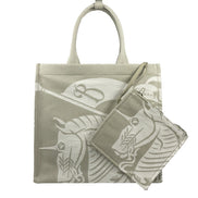Sac cabas Burberry EKD en toile avec porte-monnaie