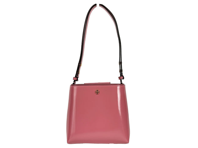 Tory Burch Patent Emerson Small Bucket Bag