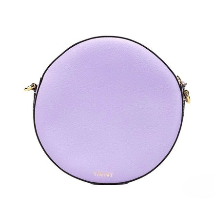 Versace Lilac Disco Leather Camera Crossbody Bag