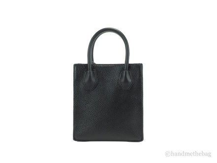 Borsa a tracolla Michael Kors Mercer da donna in pelle, taglia XS, colore nero tinta unita