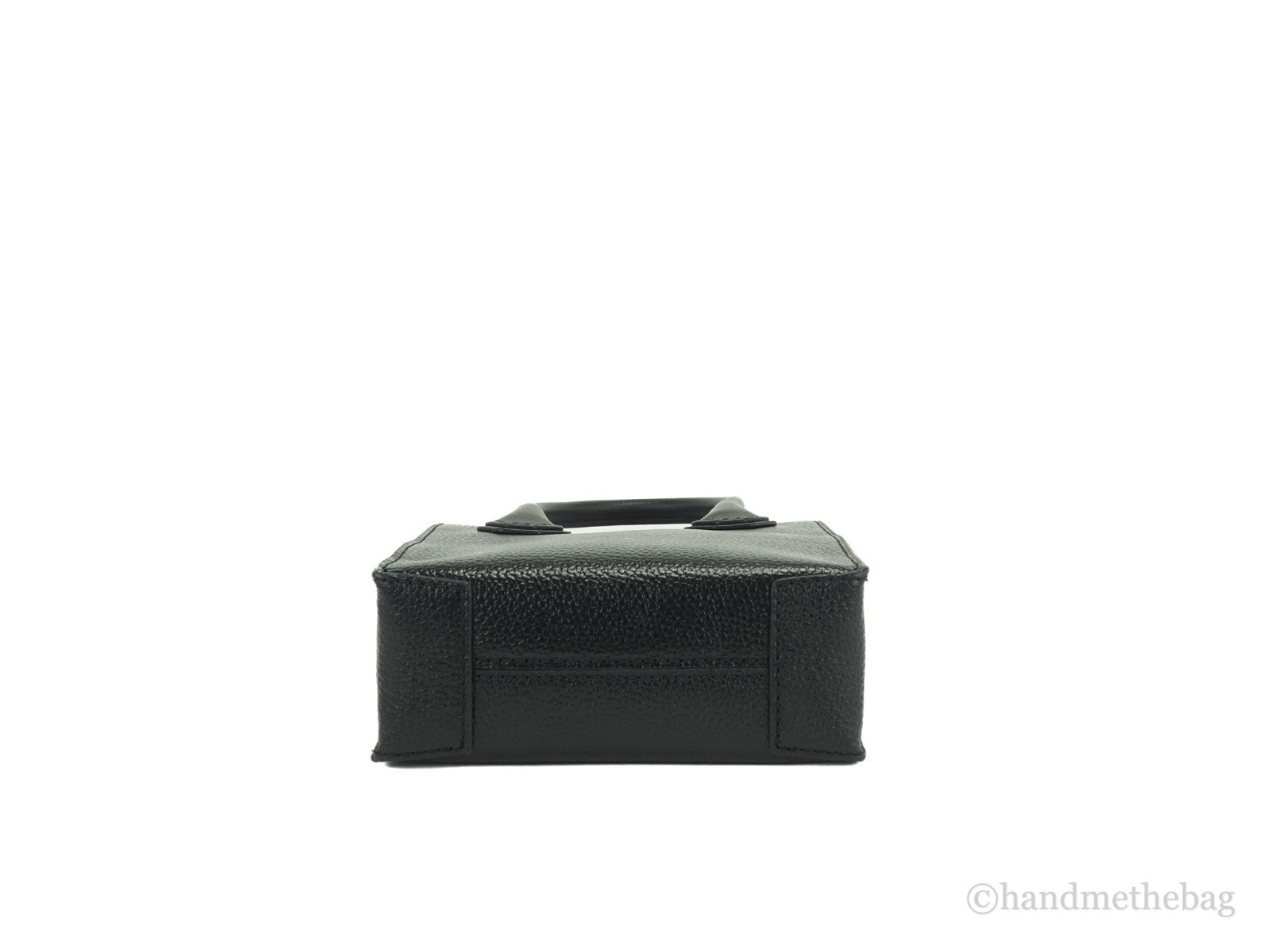 Borsa a tracolla Michael Kors Mercer da donna in pelle, taglia XS, colore nero tinta unita