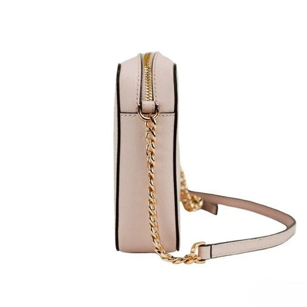 Michael Kors Adult Saffiano Leather East West Crossbody Handbag With 2 Slit Pockets