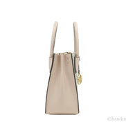 Michael Kors MICHAEL KORS Mercer 35S1GM9M2B Borsa a tracolla a soffietto media in pelle e logo Powder Blush Multi
