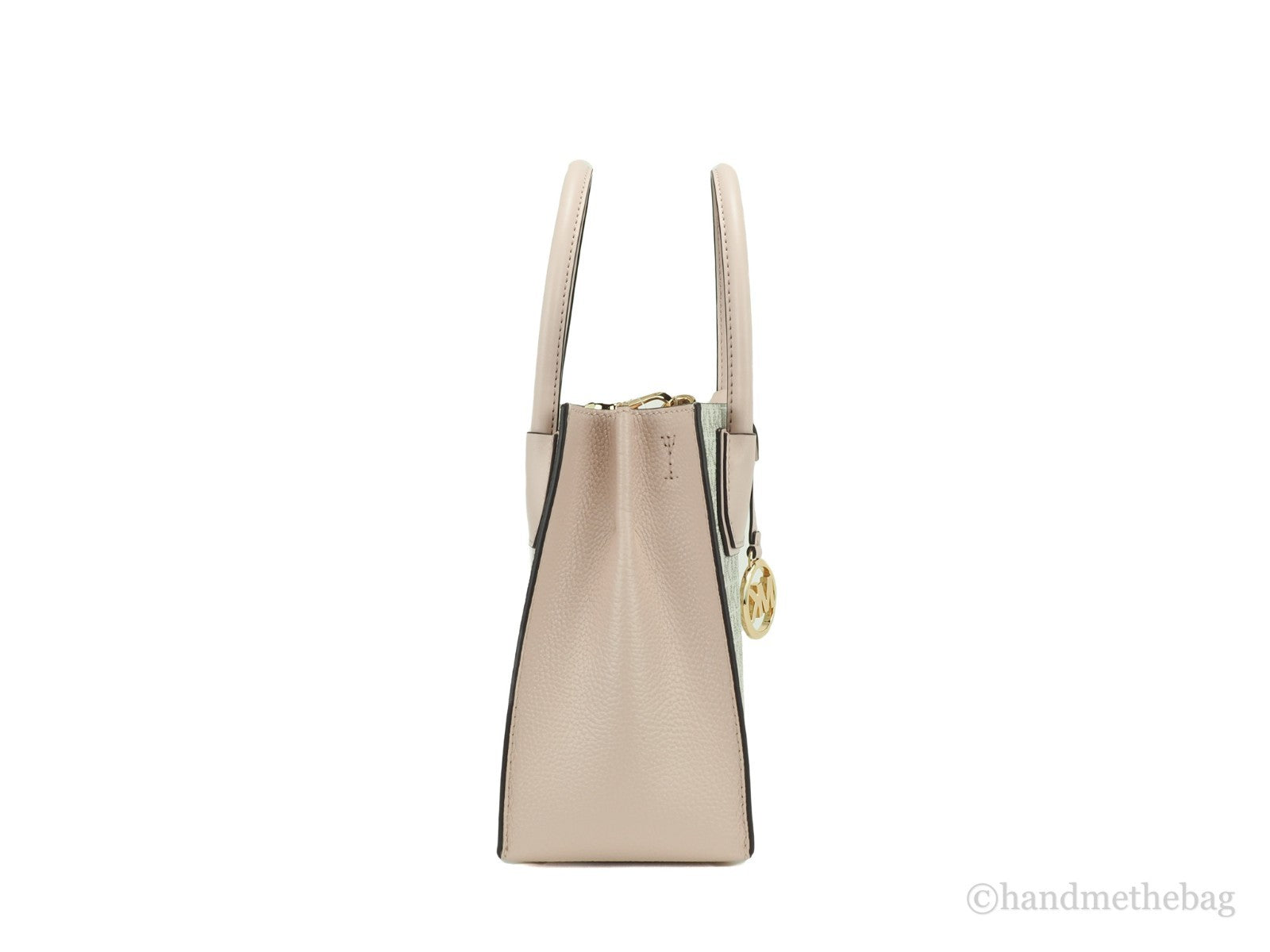 Michael Kors MICHAEL KORS Mercer 35S1GM9M2B Borsa a tracolla a soffietto media in pelle e logo Powder Blush Multi