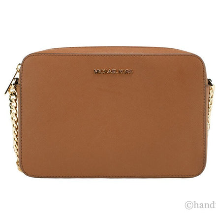 Michael Kors Women'S Zipper Closure Saffiano Leather Crossbody Bag
