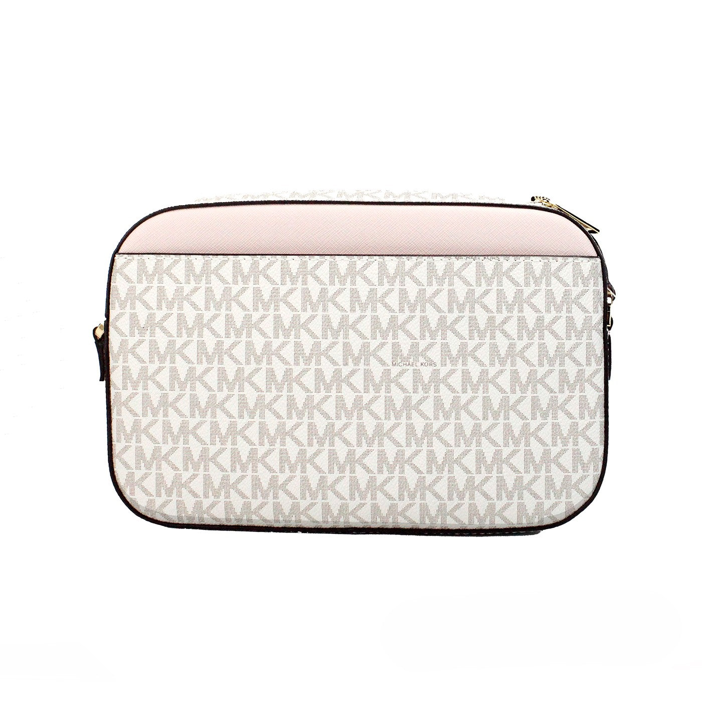 Borsa a tracolla Michael Kors da donna in pelle Saffiano con cerniera e catena