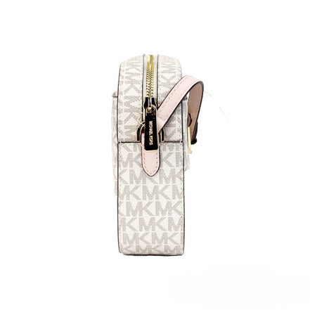 Borsa a tracolla Michael Kors da donna in pelle Saffiano con cerniera e catena