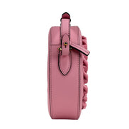Sac bandoulière Versace Round Disco en cuir