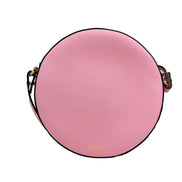 Sac bandoulière Versace Round Disco en cuir