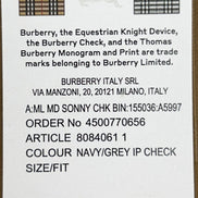 Sac Banane Ceinture Burberry Sonny Moyen à Carreaux