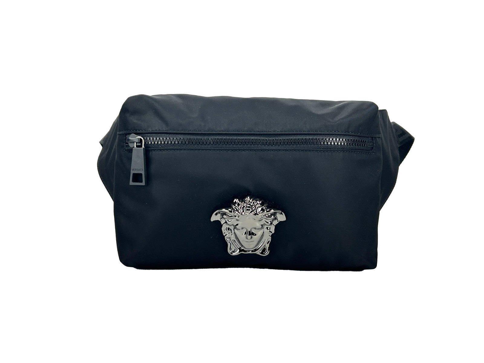 Versace Medusa Marsupio da cintura in nylon nero