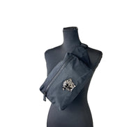 Versace Medusa Marsupio da cintura in nylon nero