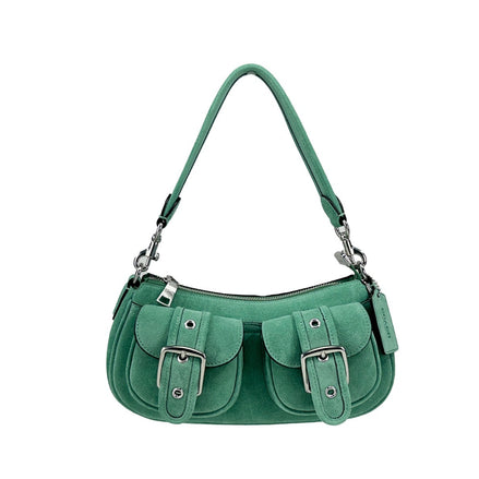 COACH Ashton Suede Shoulder Bag Purse