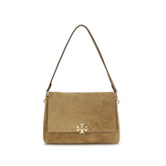 Tory Burch Beige Charlie Shoulder Bag