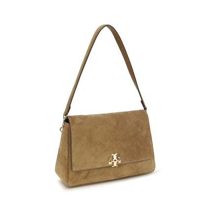 Tory Burch Beige Charlie Shoulder Bag
