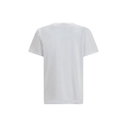 Ganni White Cotton T-Shirt