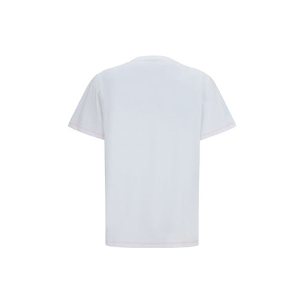 Ganni White Cotton T-Shirt