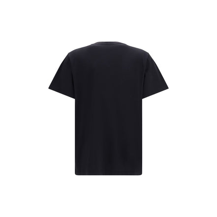 Ganni Black Cotton T-Shirt