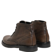 Dolce & Gabbana Brown Perugino Leather Ankle Boots