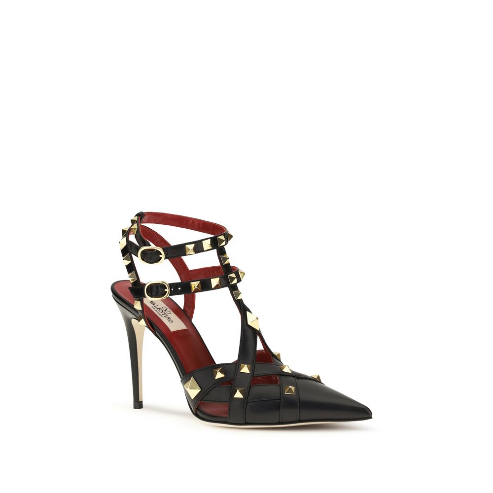 Valentino Garavani Black High Heel Pumps