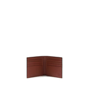 Valentino Garavani Bordeaux Leather Wallet