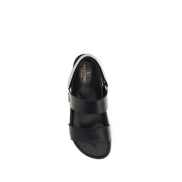 Valentino Garavani Black Flat Sandals