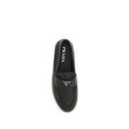 Prada Black Slip-On Loafers