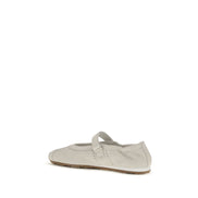 Miu Miu White Ballet Flats