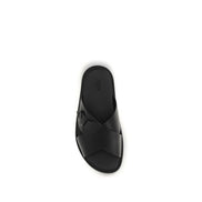 Fendi Black Slide Sandals