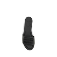 Fendi Black Baguette Sandals